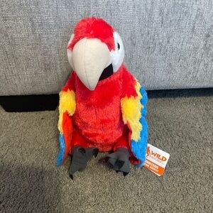 Colorful Parrot Plush Toy from Columbus Zoo